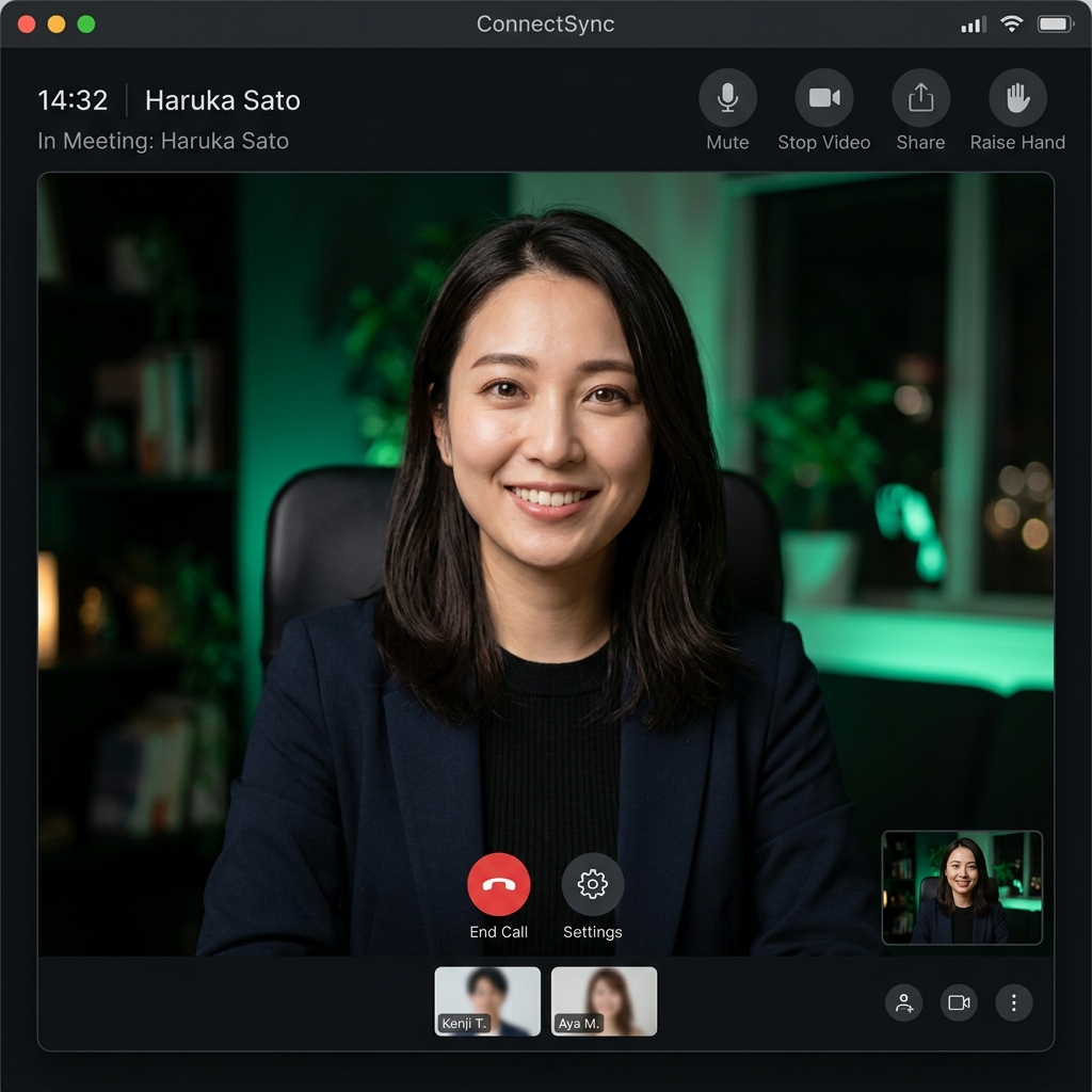 Encrypted Video Call Stream Preview